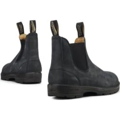 Stivali Blundstone Rustic Black Classic -Palladium Outlet bst 587 7e 7estudio 20back 20rustic 20black 1024x